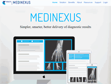 Tablet Screenshot of medinexus.com.au
